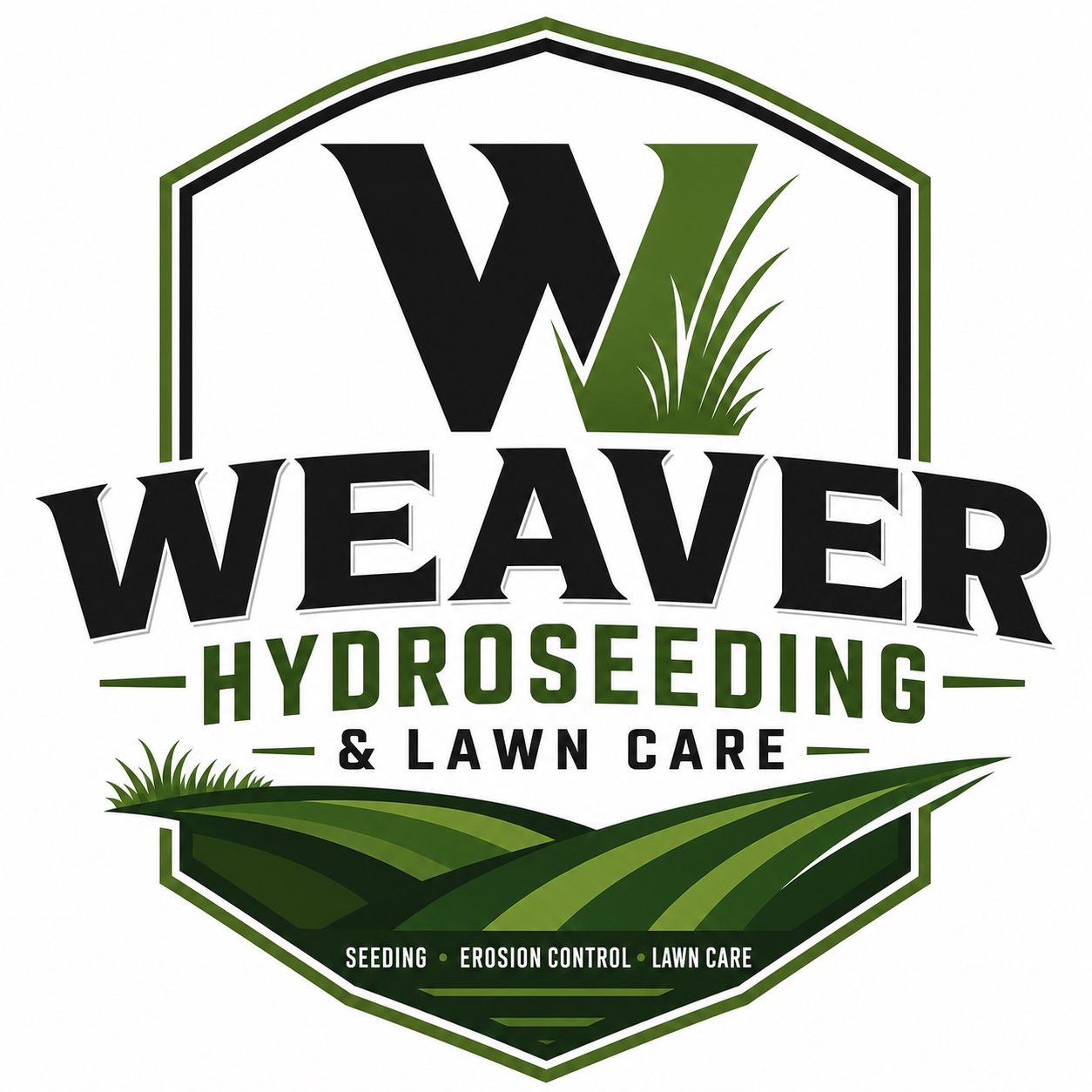Weaver Hydroseeding and Lawn Care logo